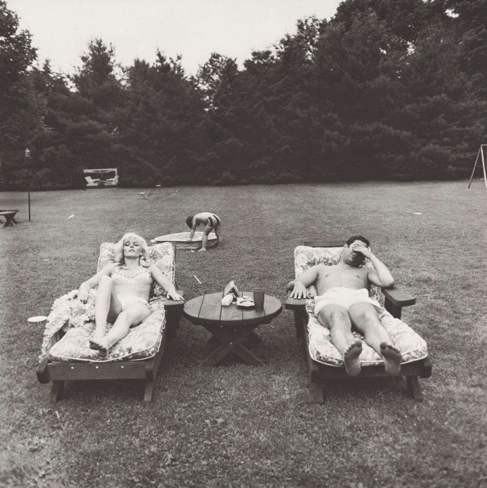 Lot #964: DIANE ARBUS - Family on Their Lawn One Sunday in Westchester, N.Y - Original vintage photogravure