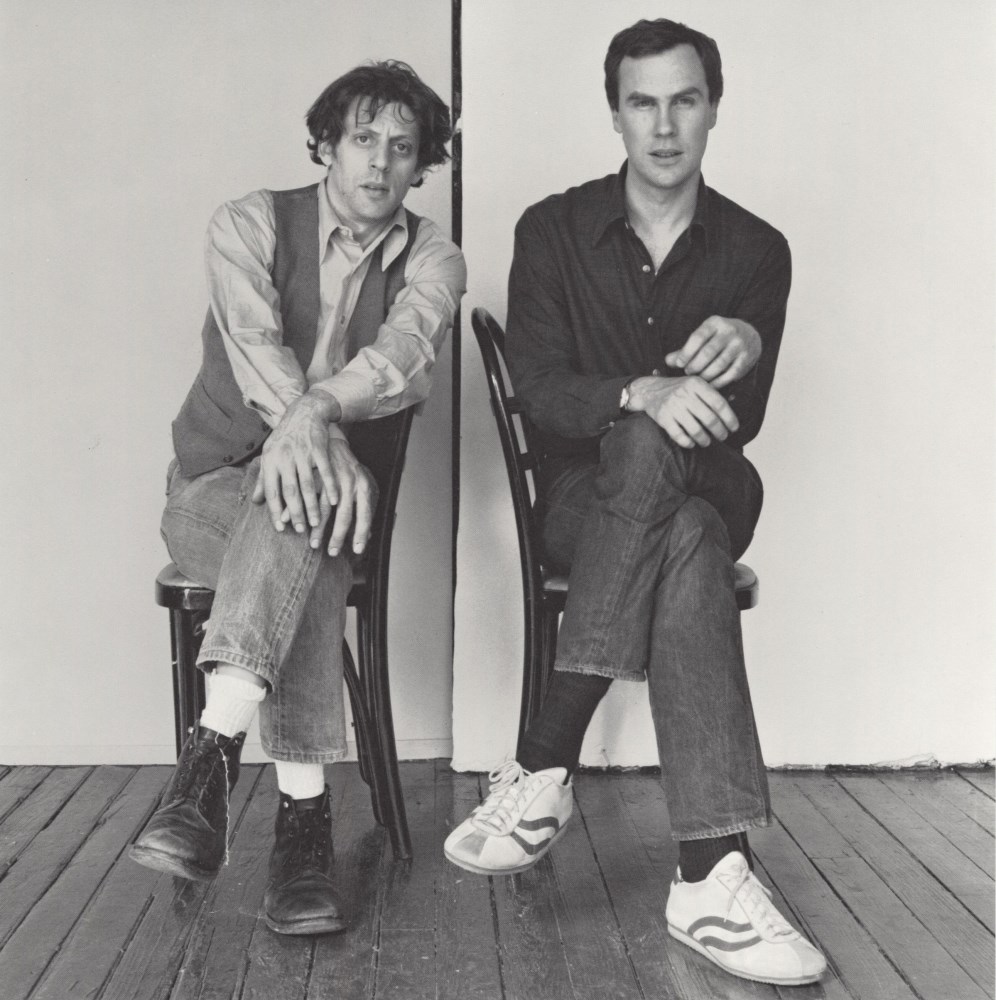 Lot #1982: ROBERT MAPPLETHORPE - Philip Glass and Robert Wilson - Original photogravure