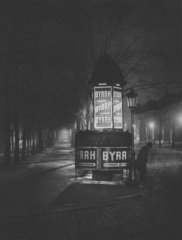 Lot #709: BRASSAI [gyula halasz] - Vespasienne, Boulevard Auguste-Blanqui - Original photogravure