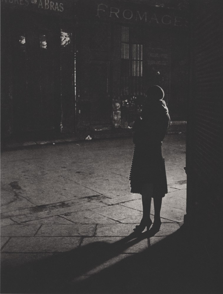 Lot #529: BRASSAI [gyula halasz] - Rue Quincampox - Original photogravure