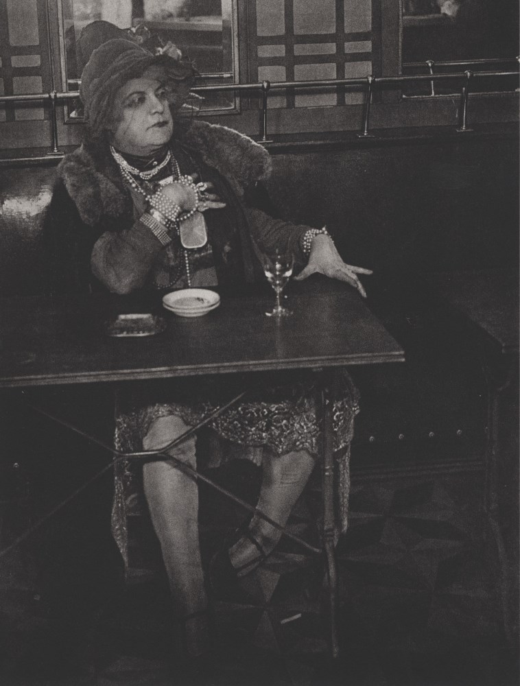 Lot #318: BRASSAI [gyula halasz] - La Môme Bijou, Bar de la Lune, Montmarte - Original photogravure