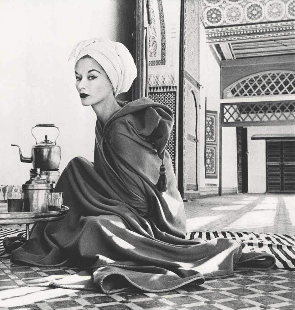 Lot #2706: IRVING PENN - Woman in Moroccan Palace, Marrakech - Original photogravure