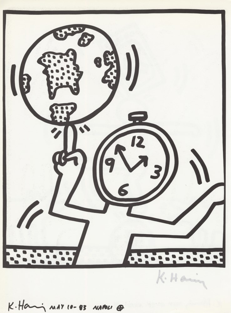 Lot #1180: KEITH HARING - Naples Suite #12 - Lithograph