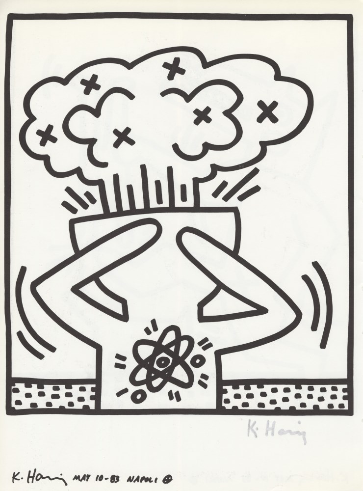 Lot #430: KEITH HARING - Naples Suite #18 - Lithograph