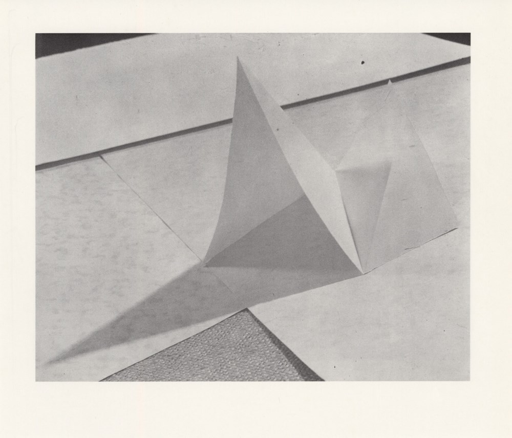 Lot #1799: MANUEL ALVAREZ BRAVO - Juego de papel, Variacíon #2 - Original photogravure