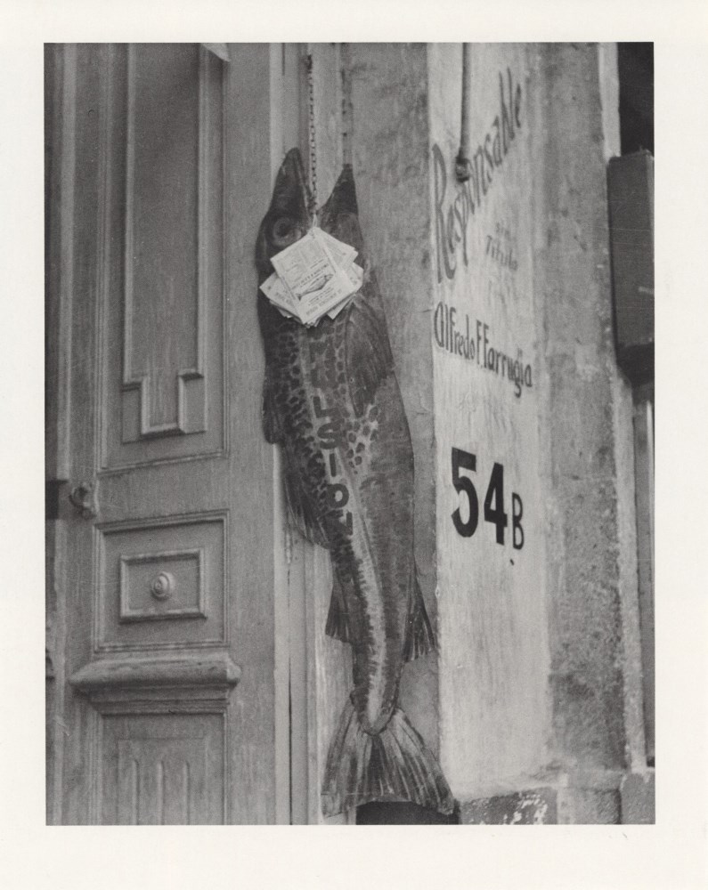 Lot #2047: MANUEL ALVAREZ BRAVO - El Pez Grande Se Come a los Chicos - Original photogravure