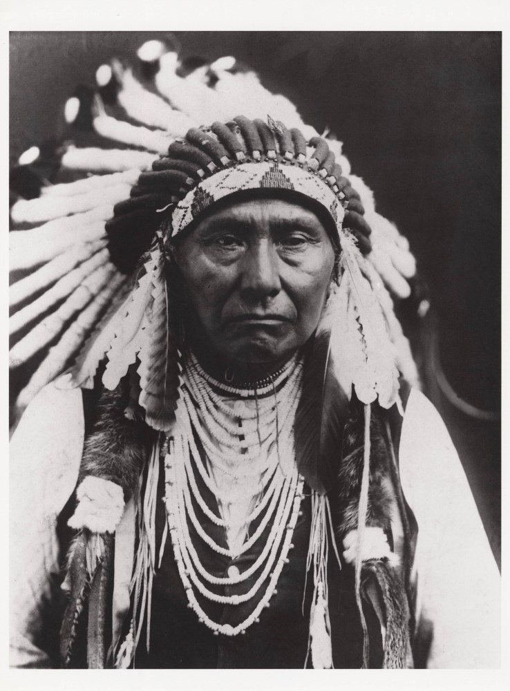 Lot #874: EDWARD S. CURTIS - Chief Joseph, Nez Perce - Original photogravure