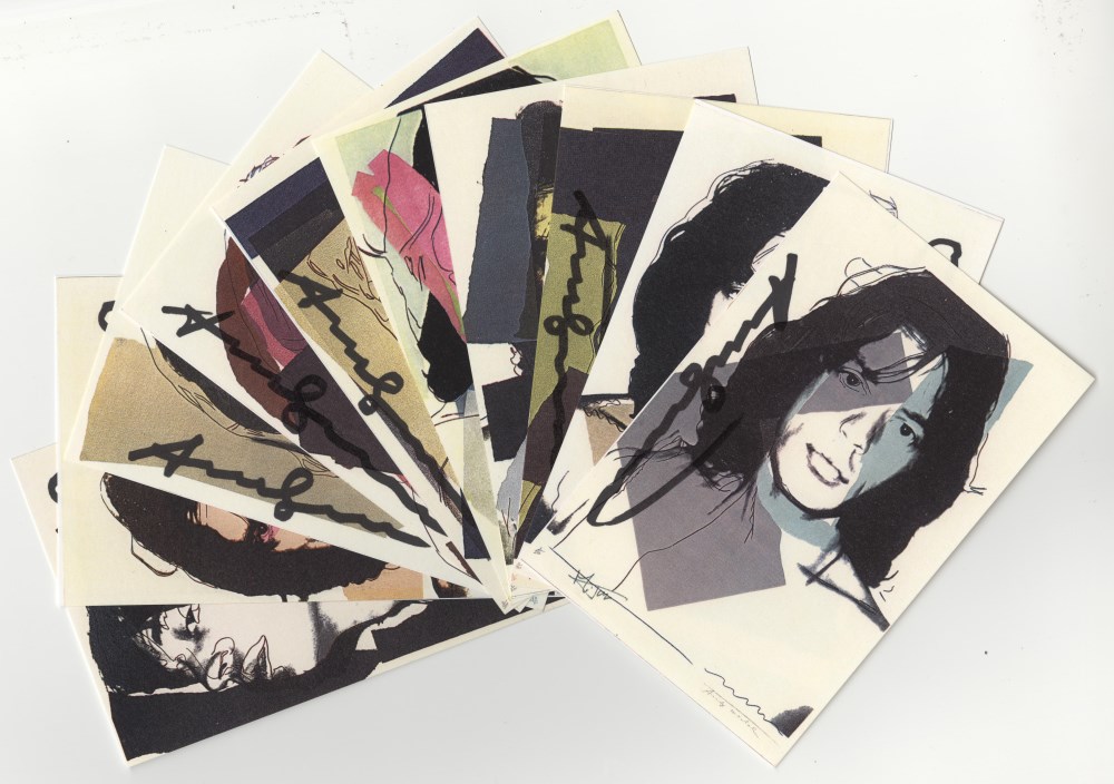 Lot #401: ANDY WARHOL - Mick Jagger Suite (second edition, deluxe set) - Color offset lithographs