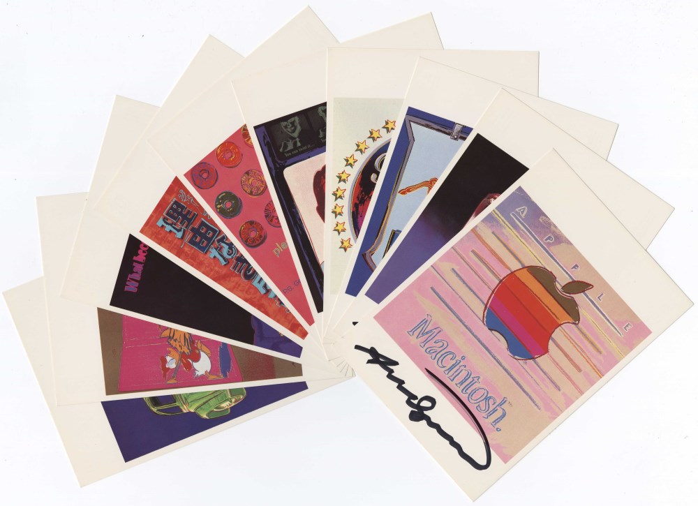 Lot #761: ANDY WARHOL - Ads Suite - Color offset lithographs