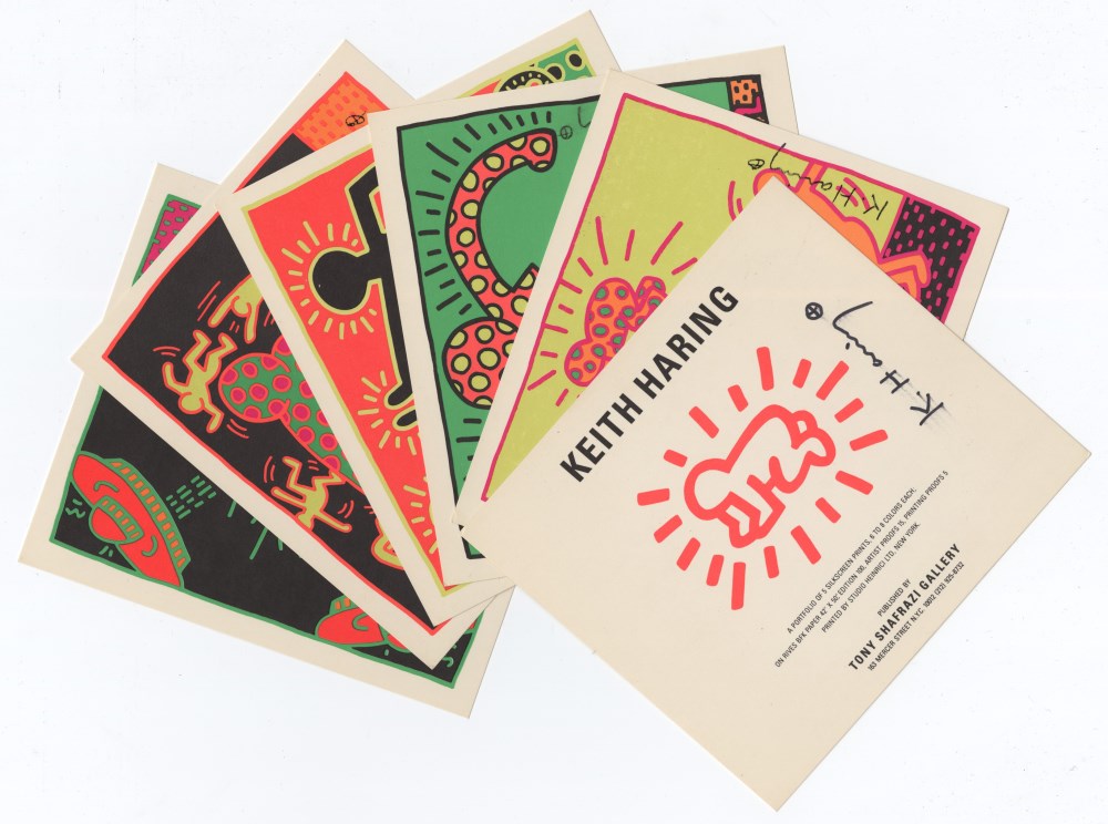 Lot #979: KEITH HARING - Fertility Suite - Original offset lithographs