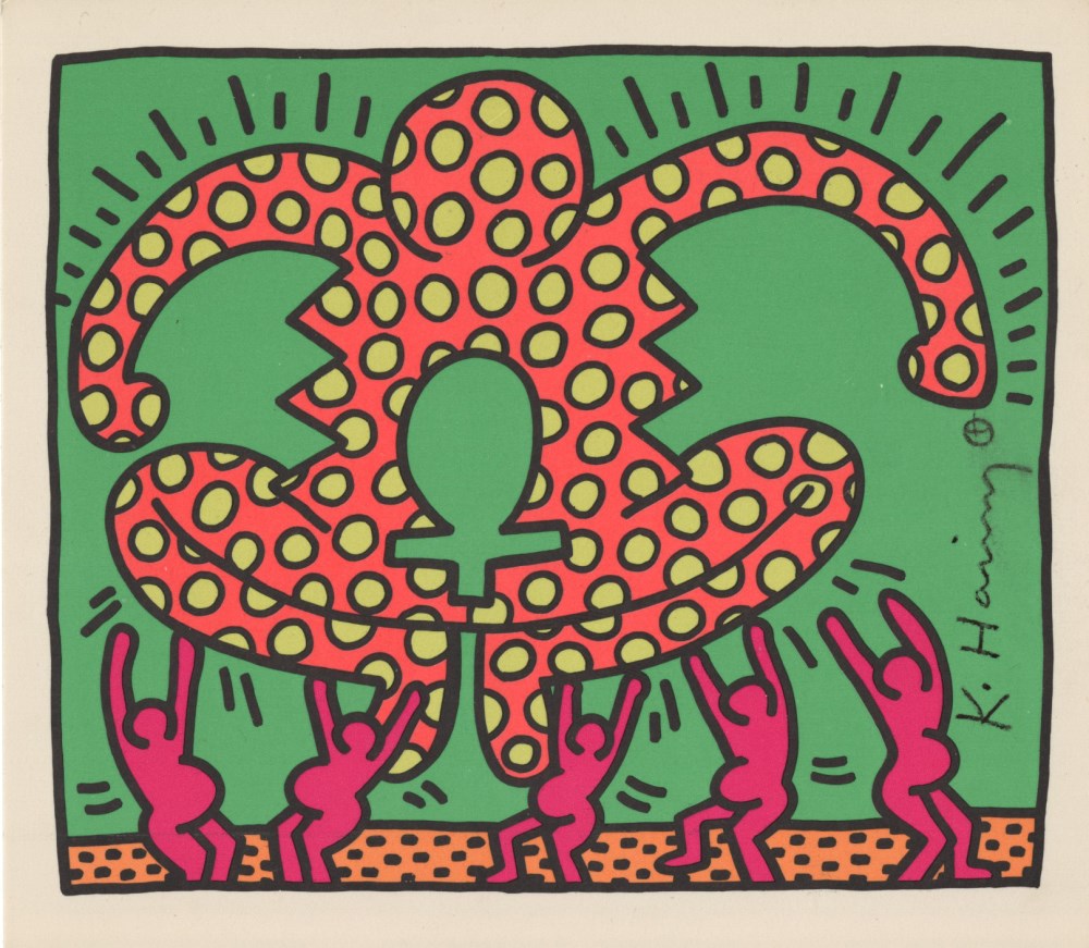 Lot #979: KEITH HARING - Fertility Suite - Original offset lithographs