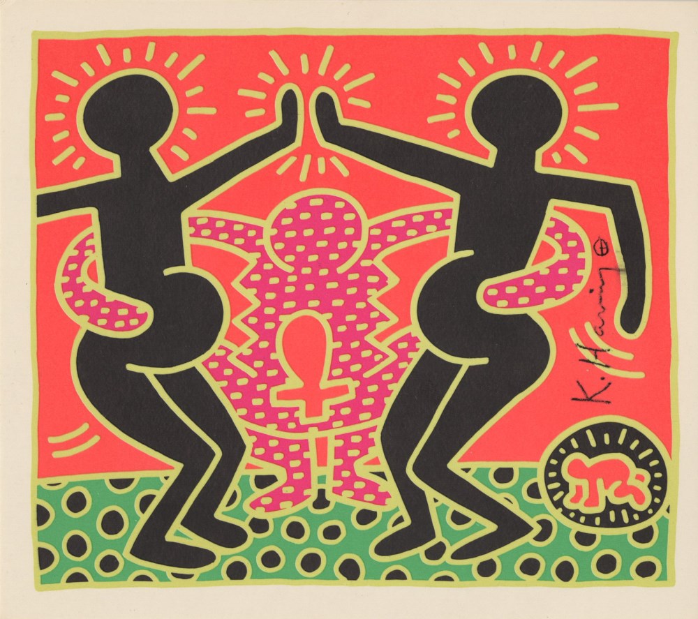 Lot #968: KEITH HARING - Fertility Suite - Original offset lithographs