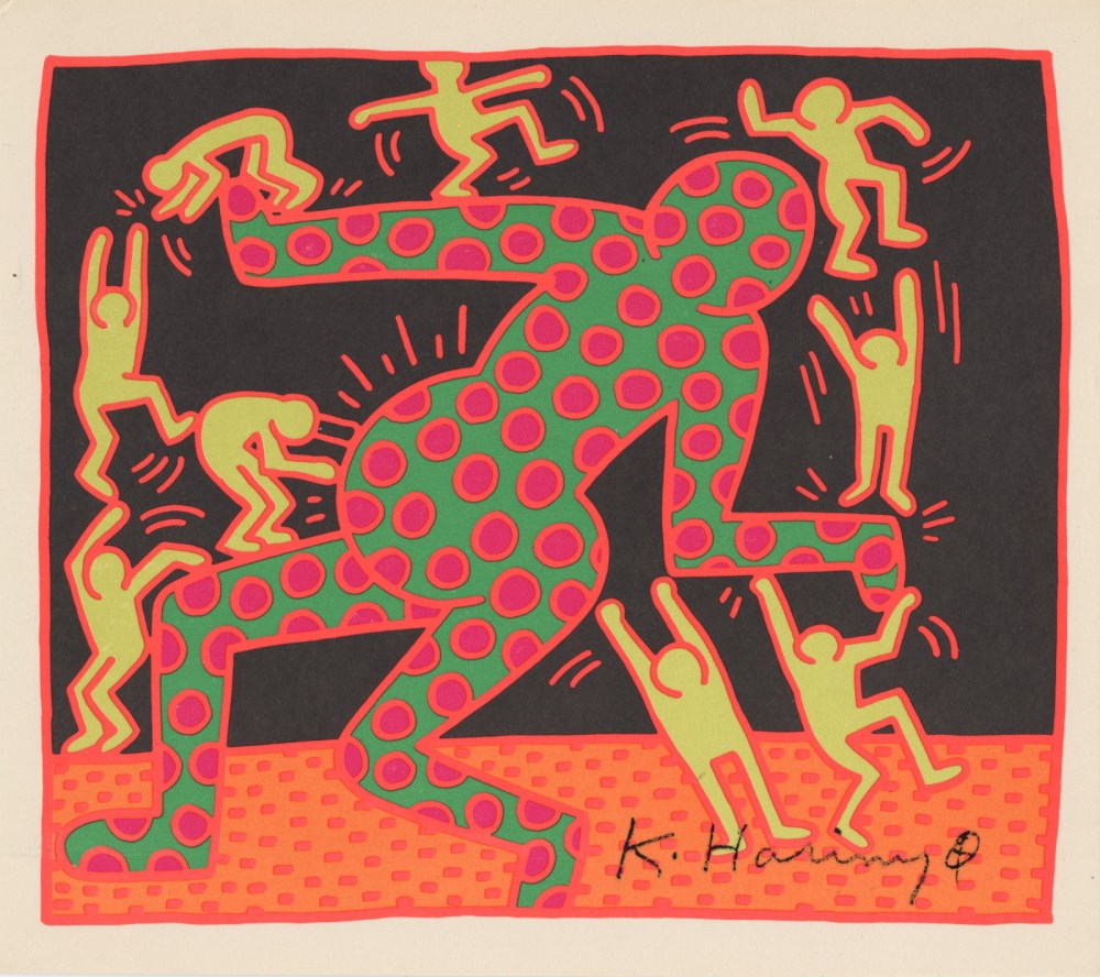 Lot #979: KEITH HARING - Fertility Suite - Original offset lithographs
