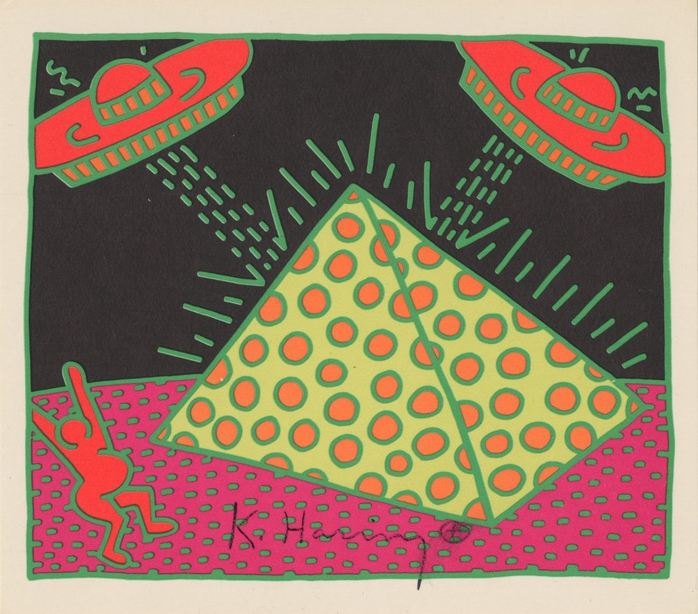 Lot #979: KEITH HARING - Fertility Suite - Original offset lithographs