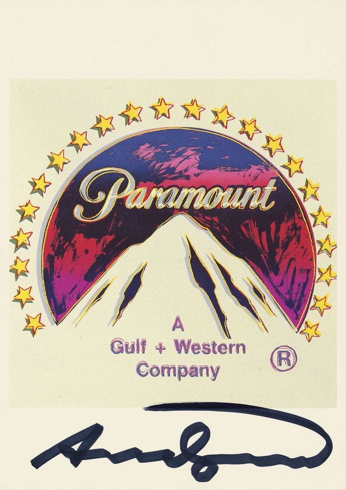 Lot #1248: ANDY WARHOL - Paramount - Color offset lithograph