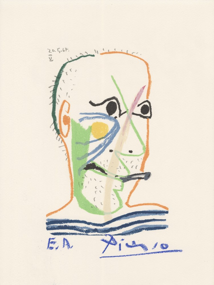 Lot #1141: PABLO PICASSO [d'après] - May 20, 1964 #05 - Original color silkscreen & lithograph