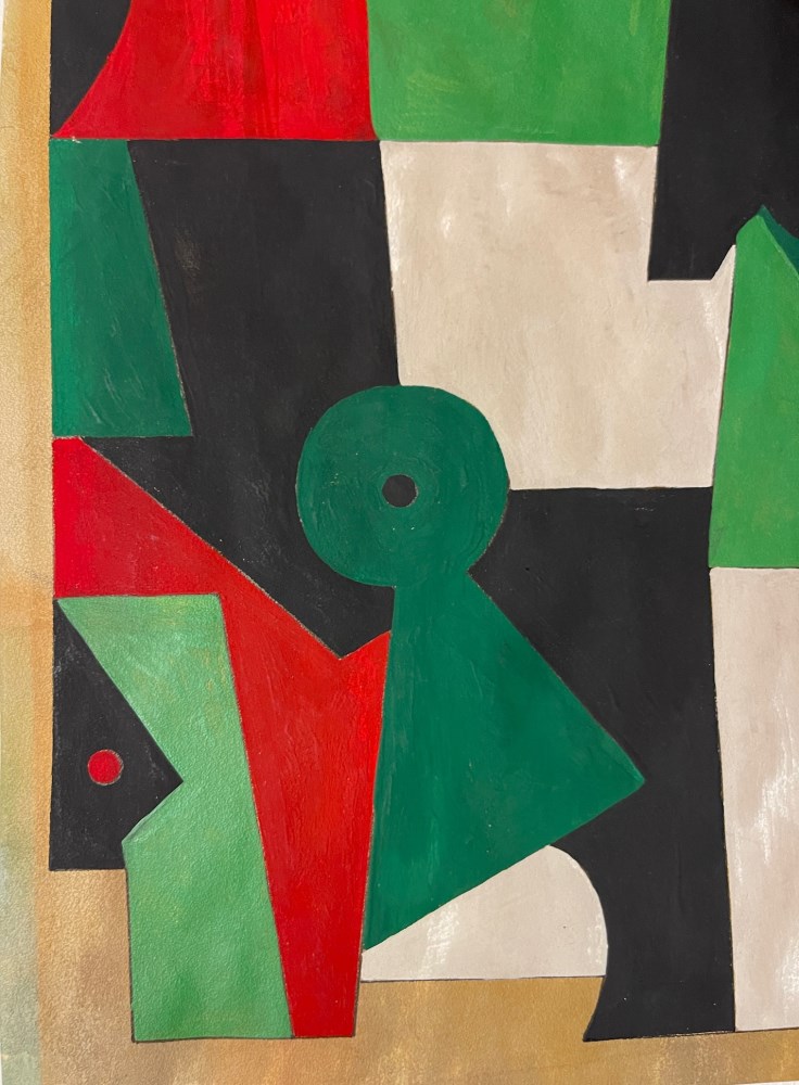 Lot #2085: CARLOS MERIDA - Sin titulo - Mixed media on paper