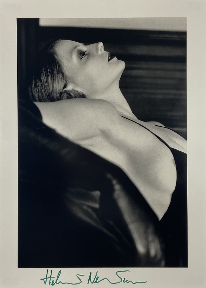 Lot #305: HELMUT NEWTON - Jodie Foster, Hollywood - Original vintage photolithograph