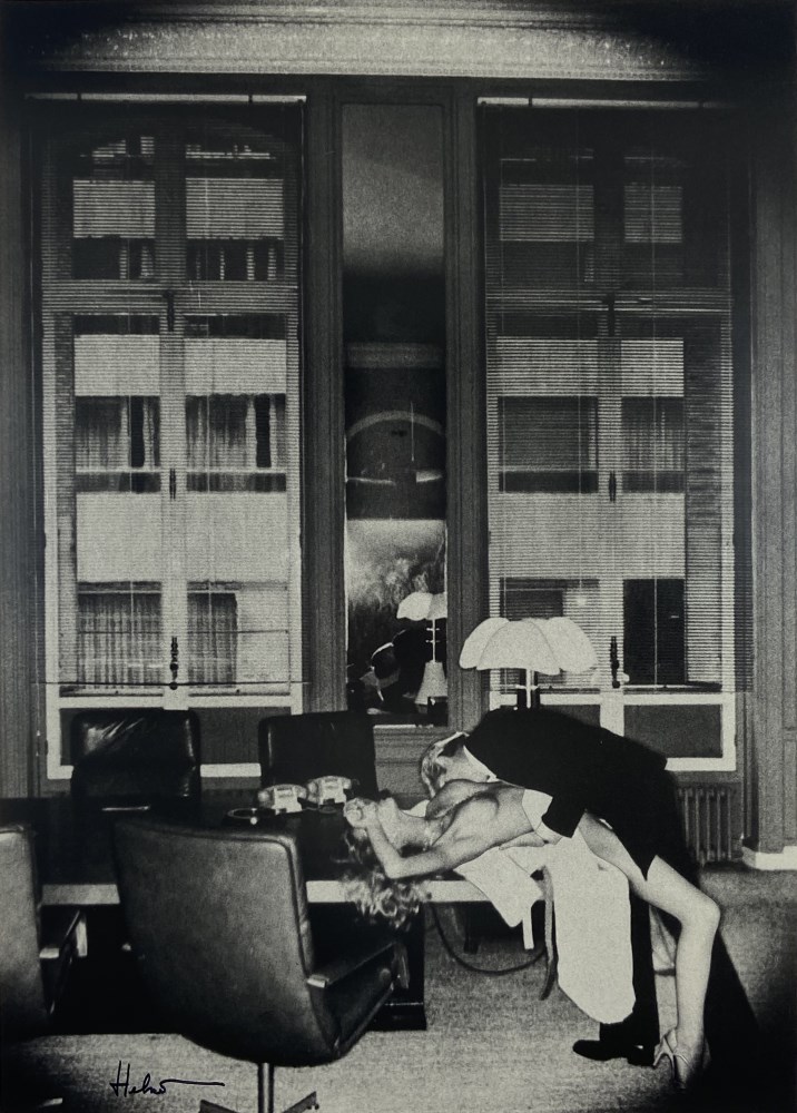 Lot #1032: HELMUT NEWTON - Office Love, Paris - Original photolithograph