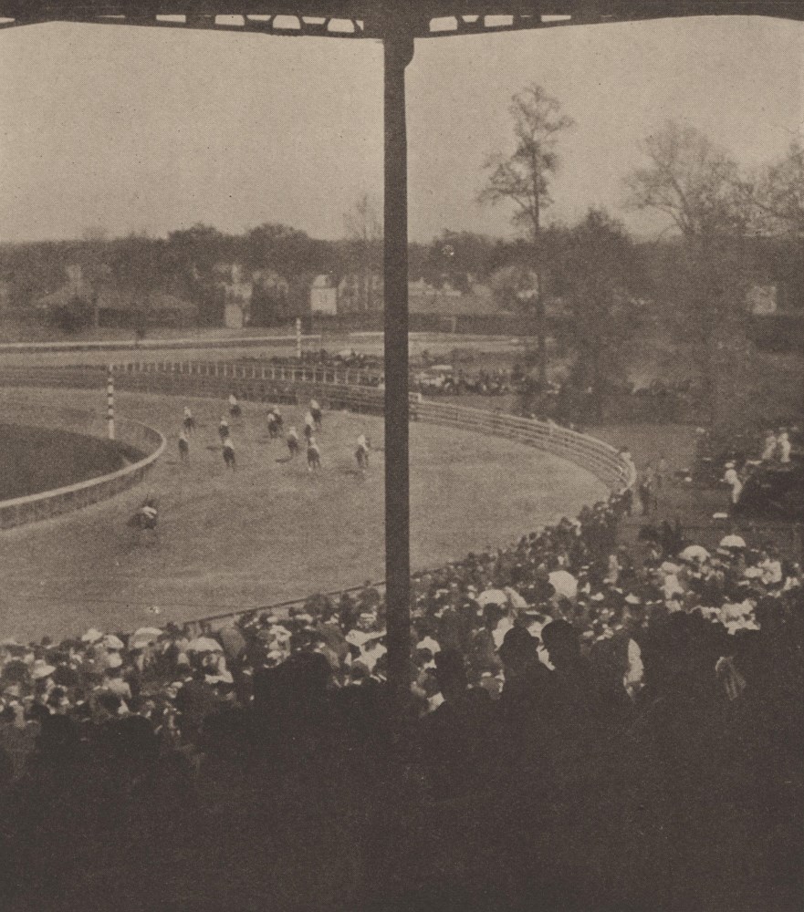 Lot #254: ALFRED STIEGLITZ - Going to the Post, Morris Park - Original vintage photolithograph