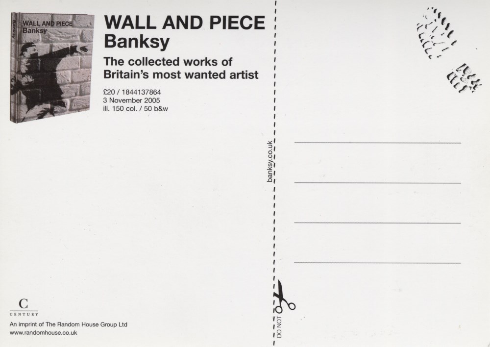 Lot #1080: BANKSY - Kissing Coppers - Color offset lithograph