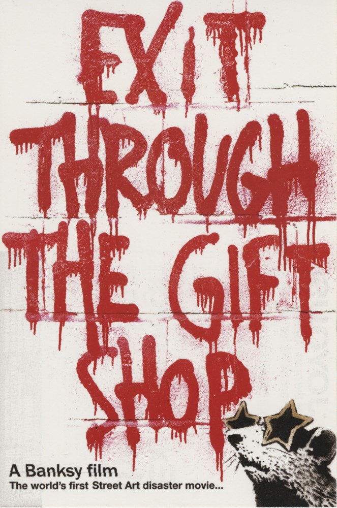 Lot #955: BANKSY - Exit Through the Gift Shop - Color offset lithograph