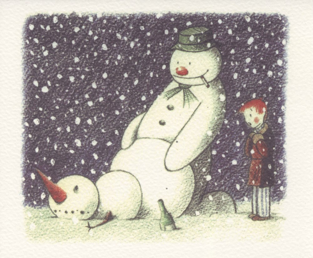 Lot #527: BANKSY - Rude Snowman - Color offset lithograph