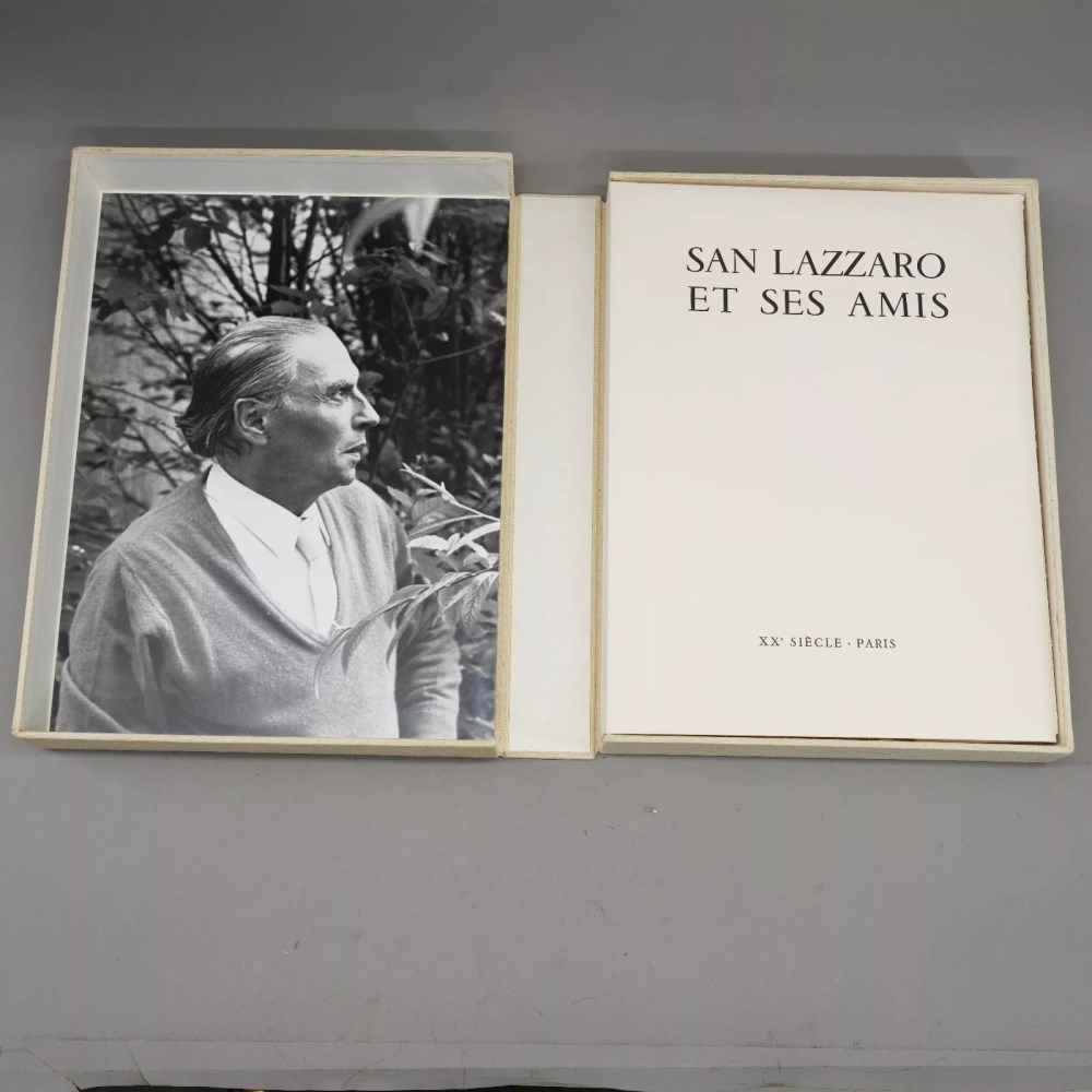 Lot #1610: VARIOUS ARTISTS - San Lazzaro et ses amis - Original color lithographs