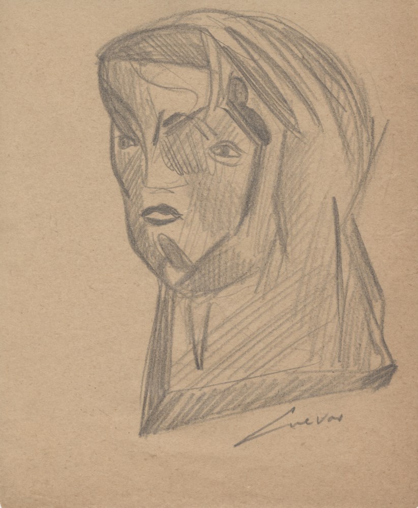 Lot #65: JOS LUIS CUEVAS - Boceto #09 - Pencil drawing on paper