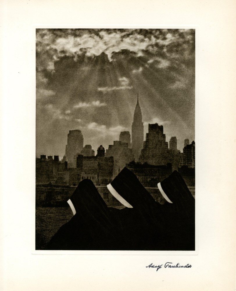 Lot #1615: ADOLF FASSBENDER - City, Thy Name Be Blessed - Original vintage photogravure