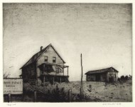 Lot #622: ARMIN LANDECK - Sunset Palace Lodge - Drypoint