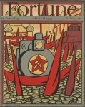 Lot #1157: DIEGO RIVERA - May Day Parade, la Plaza Roja, Moscu - Original color lithograph