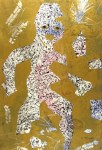 Lot #838: KARIMA MUYAES - Boy in the Forest - Color stencil monoprint