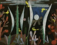 Lot #2408: PAUL KLEE - Landscape with Yellow Birds [