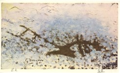 Lot #1811: GEORGES BRAQUE - La charrue - Original color collotype