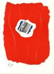 Lot #660: ROBERT MOTHERWELL - Tricolor - Original color lithograph