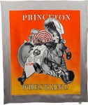 Lot #1281: FRANK STELLA - Princeton Wrestling Scarf - Multiple/Textile