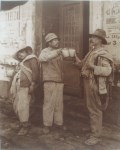 Lot #1874: ISMAEL CASASOLA - Mecapaleros Tomando Pulque - Gelatin silver print