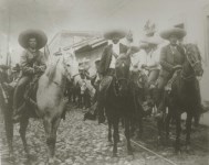 Lot #1678: AGUSTIN VICTOR CASASOLA - Emiliano Zapata Tomo Cuernavaca [full view - horizontal] - Gelatin silver print