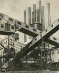 Lot #228: CHARLES SHEELER - Ford Plant, River Rouge, Criss-Crossed Conveyors - Original vintage photogravure