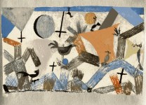 Lot #1805: PAUL KLEE - Kingdom of the Birds ["Vogelreich"] - Original color lithograph