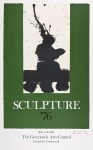 Lot #2893: ROBERT MOTHERWELL - Sculpture '76 - Original color lithograph