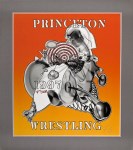 Lot #2448: FRANK STELLA - Princeton Wrestling - Color offset lithograph
