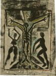 Lot #1234: KARIMA MUYAES - Oracion Caribe - Color stencil monoprint