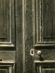 Lot #2314: ANSEL ADAMS - Door, Old Church, Chinese Camp, California - Original vintage photogravure
