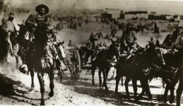 Lot #990: AGUSTIN VICTOR CASASOLA - Francisco "Pancho" Villa en la Toma de Torreon - Imagen Completa [Mexico] - Gelatin silver print