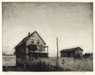 Lot #2126: ARMIN LANDECK - Sunset Palace Lodge - Drypoint