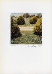 Lot #2364: MICHAEL KOSTIUK, JR - Impressionist Landscape - Vintage color photometalgraph