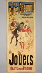 Lot #712: JULES CHERET - Aux Buttes Chaumont/Jouets - Original vintage color lithograph