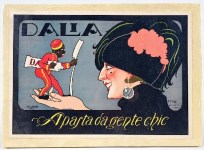 Lot #612: ROBERTO - Dalia - Apasta da Gente Chic - Original vintage color lithograph